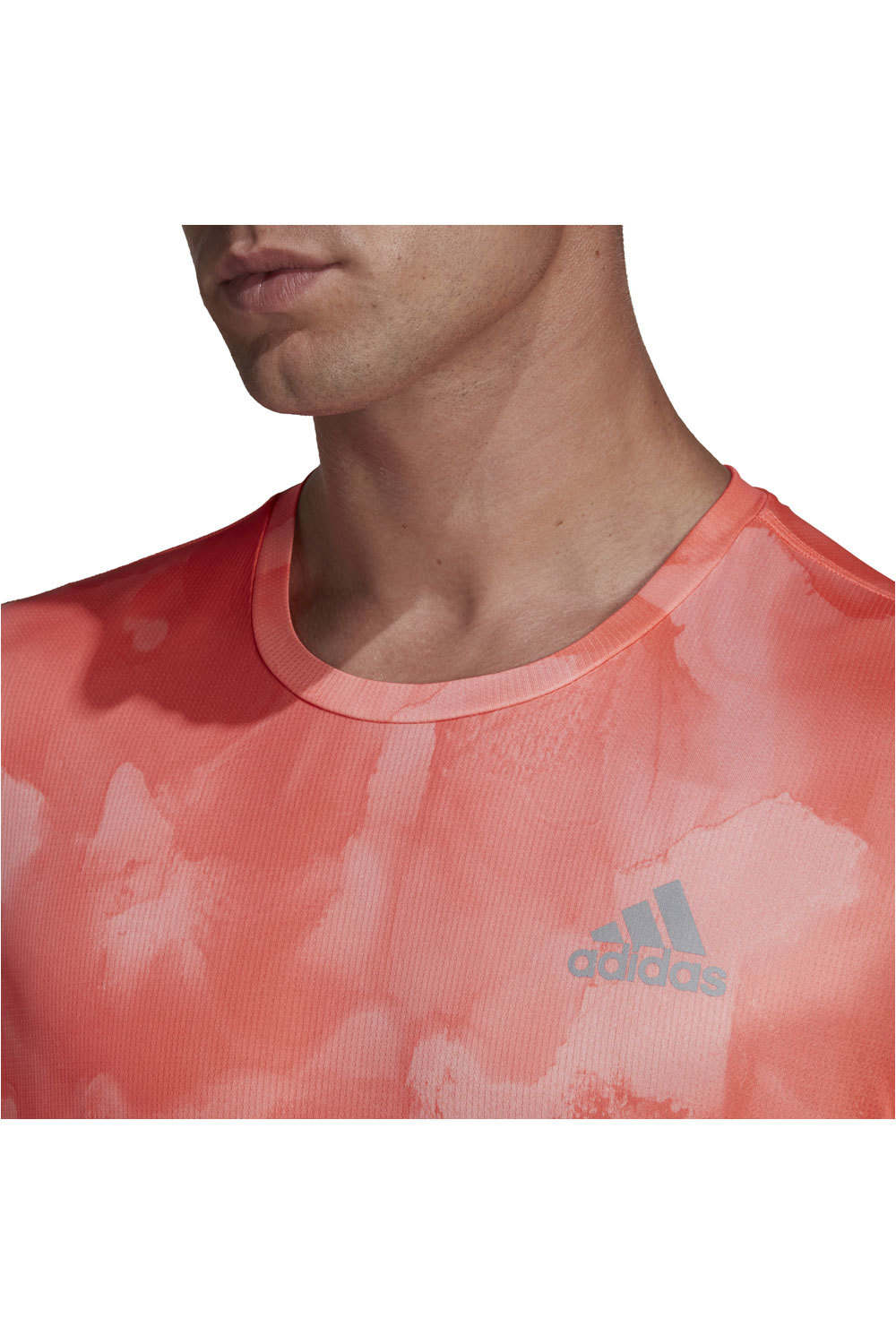 adidas camiseta técnica manga corta hombre Adidas FAST TEE GFX RS vista detalle adidas camiseta técnica manga corta hombre Adidas FAST TEE GFX RS vista detalle