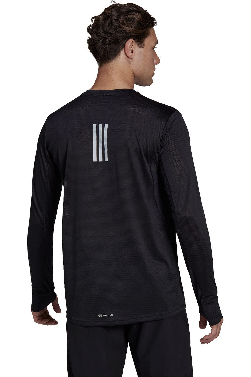 adidas camiseta técnica manga larga hombre Adidas OTR LONG SLEEVE vista trasera adidas camiseta técnica manga larga hombre Adidas OTR LONG SLEEVE vista trasera