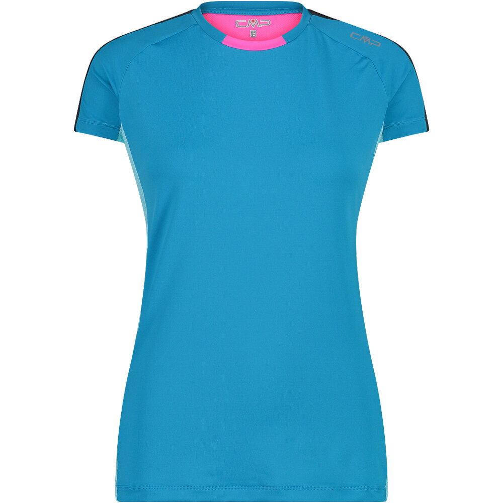 Cmp camiseta montaña manga corta mujer Cmp WOMAN T-SHIRT TRAIL vista frontal Cmp camiseta montaña manga corta mujer Cmp WOMAN T-SHIRT TRAIL vista frontal