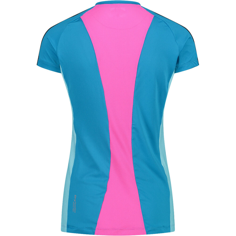 Cmp camiseta montaña manga corta mujer Cmp WOMAN T-SHIRT TRAIL vista trasera Cmp camiseta montaña manga corta mujer Cmp WOMAN T-SHIRT TRAIL vista trasera