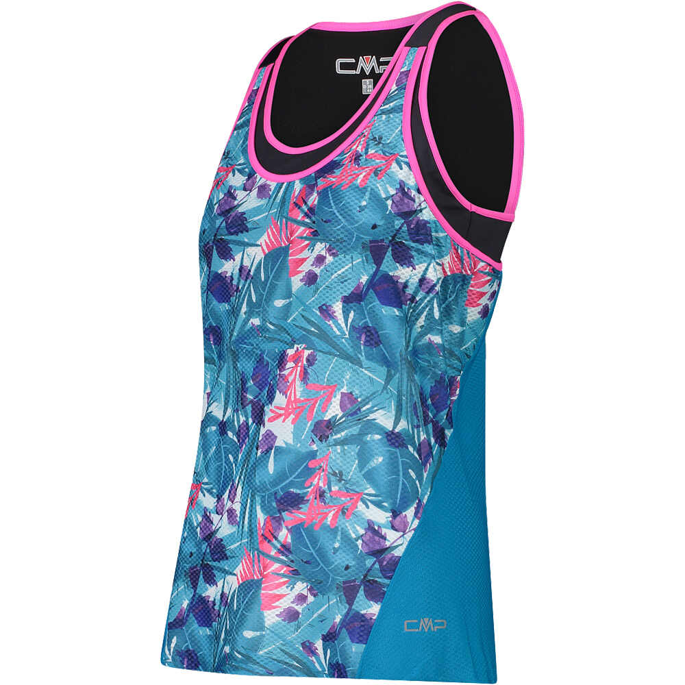 Cmp camiseta tirantes Cmp WOMAN TOP TRAIL vista detalle Cmp camiseta tirantes Cmp WOMAN TOP TRAIL vista detalle
