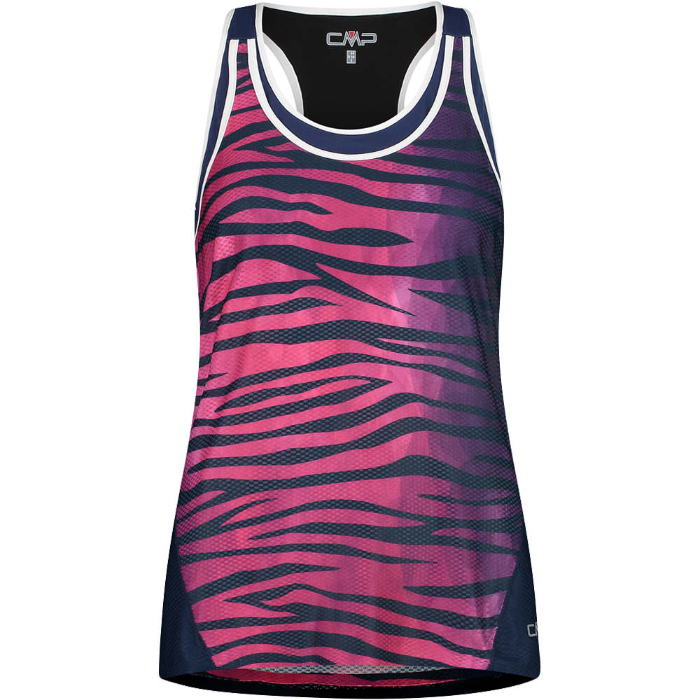 Cmp camiseta tirantes Cmp WOMAN TOP TRAIL RSAZ vista frontal Cmp camiseta tirantes Cmp WOMAN TOP TRAIL RSAZ vista frontal