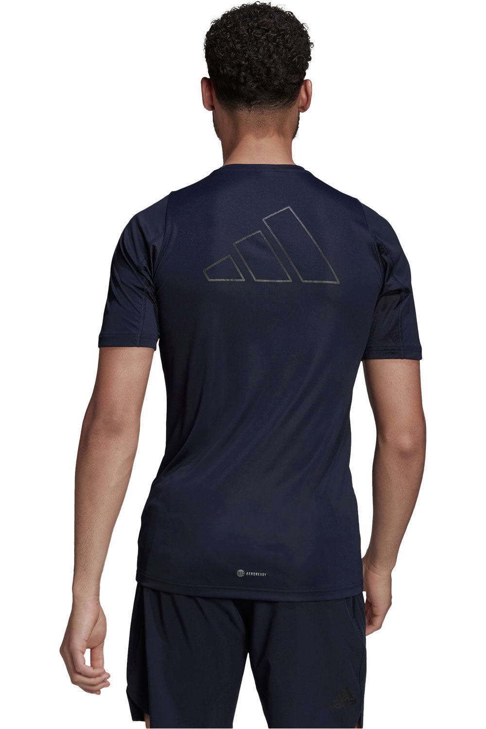 adidas camiseta técnica manga corta hombre Adidas Rn Icn 3B T MN vista trasera adidas camiseta técnica manga corta hombre Adidas Rn Icn 3B T MN vista trasera