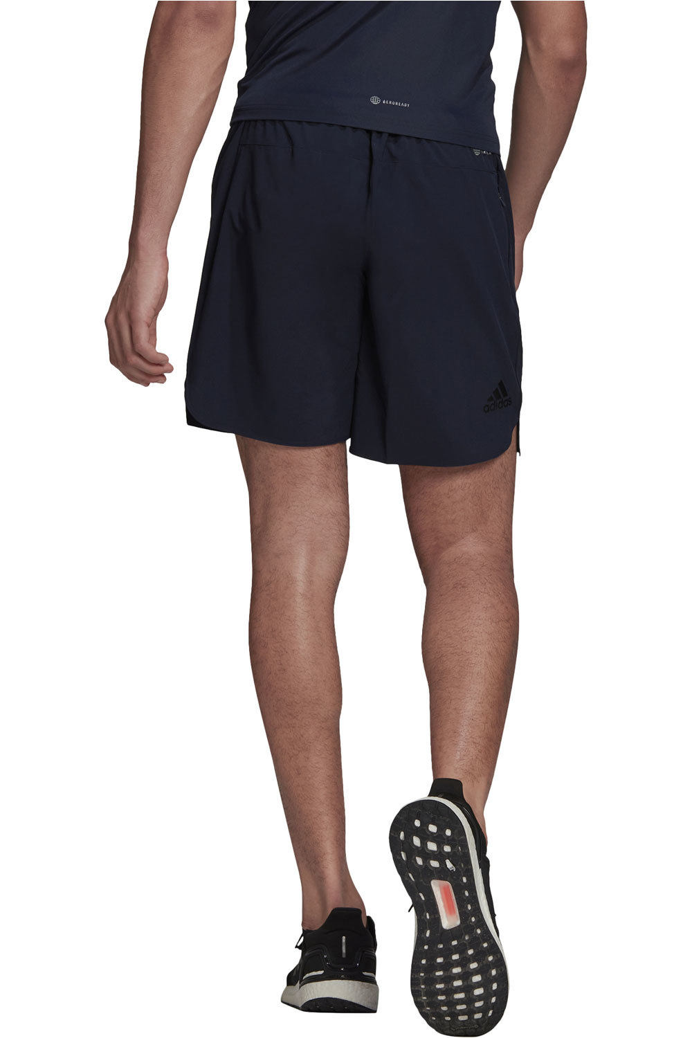 adidas pantaloneta técnica hombre Adidas Rn Icn 3B SH vista trasera adidas pantaloneta técnica hombre Adidas Rn Icn 3B SH vista trasera