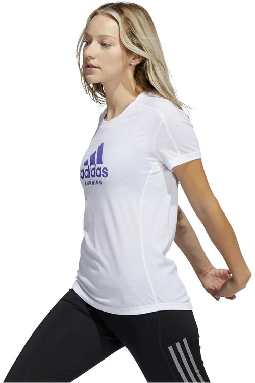ADIDAS W LOGO G T BL blanco