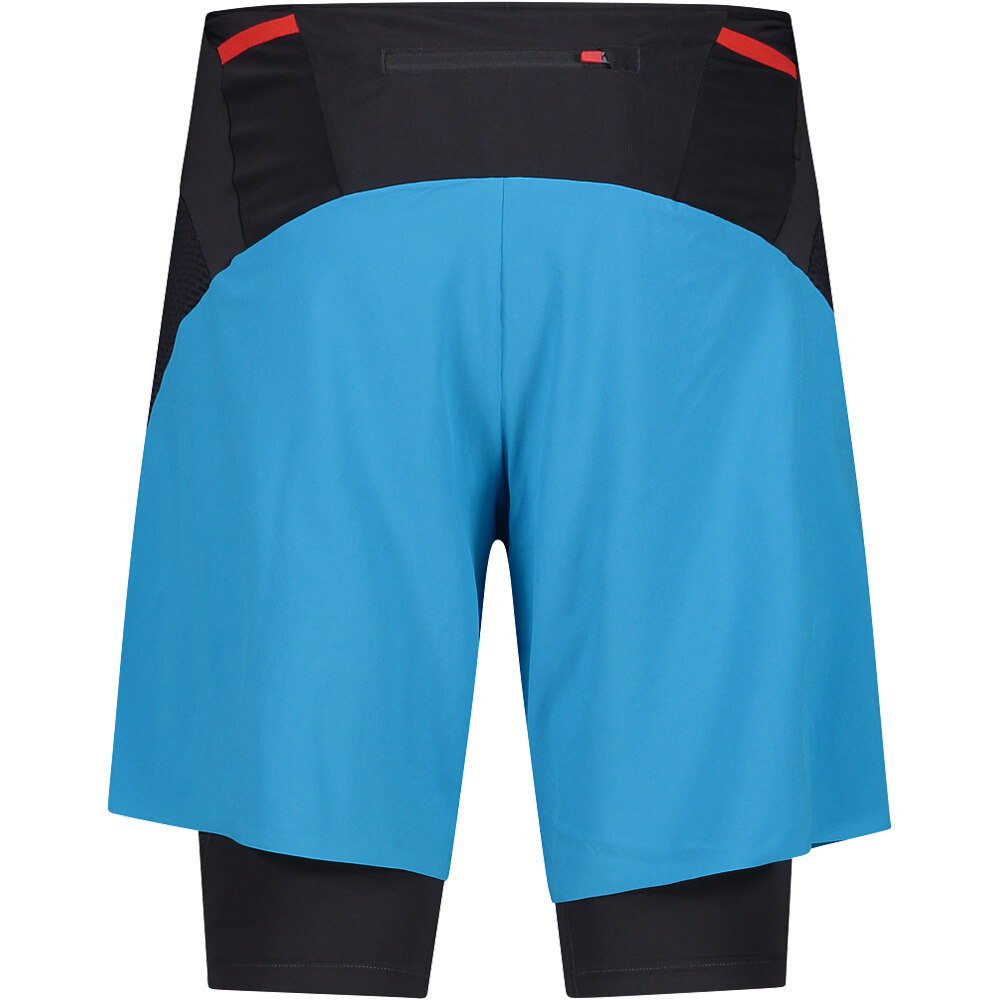 Cmp pantalón corto montaña hombre Cmp MAN BERMUDA 2-IN-1 vista trasera Cmp pantalón corto montaña hombre Cmp MAN BERMUDA 2-IN-1 vista trasera