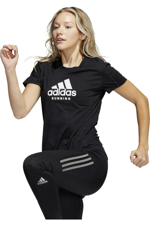 ADIDAS W LOGO G T NE negro