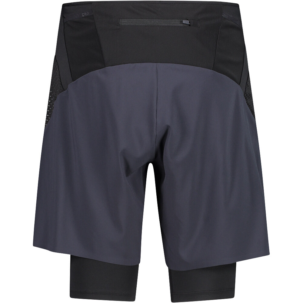 Cmp pantalón corto montaña hombre MAN BERMUDA 2-IN-1 vista trasera Cmp pantalón corto montaña hombre MAN BERMUDA 2-IN-1 vista trasera