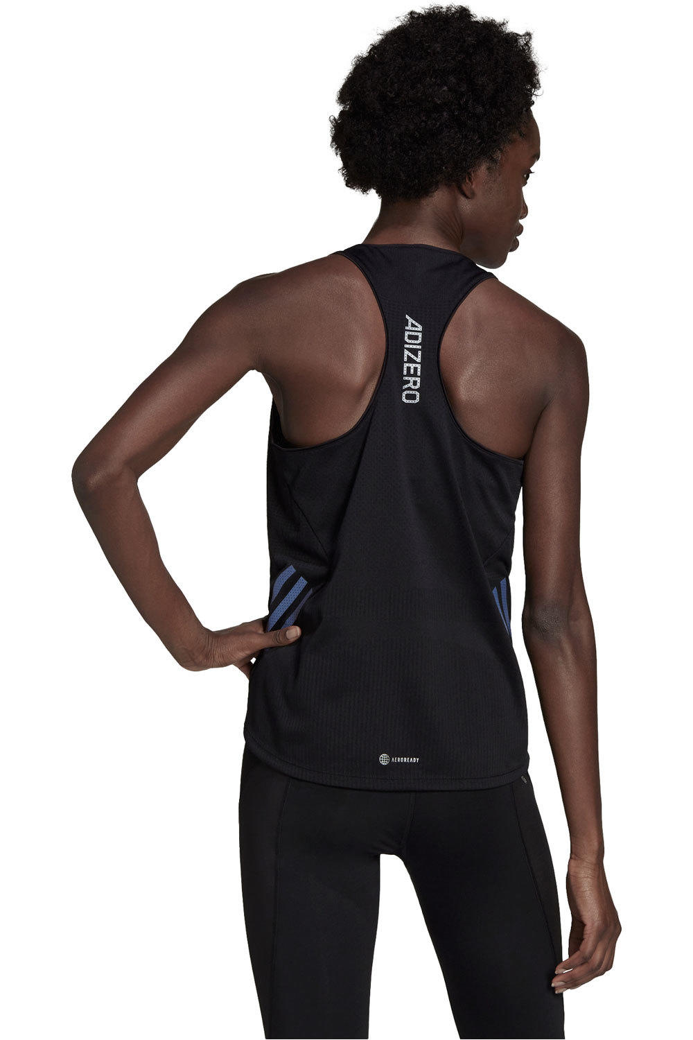 adidas camiseta técnica tirantes mujer Adidas ADIZERO TANK vista trasera adidas camiseta técnica tirantes mujer Adidas ADIZERO TANK vista trasera