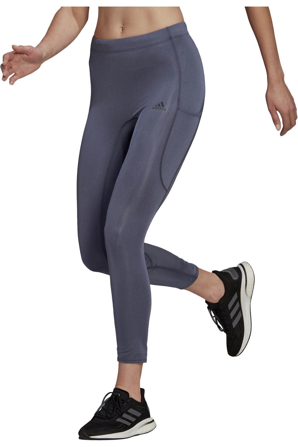 adidas malla larga running mujer Adidas RUN FAST SHINE MN vista frontal adidas malla larga running mujer Adidas RUN FAST SHINE MN vista frontal