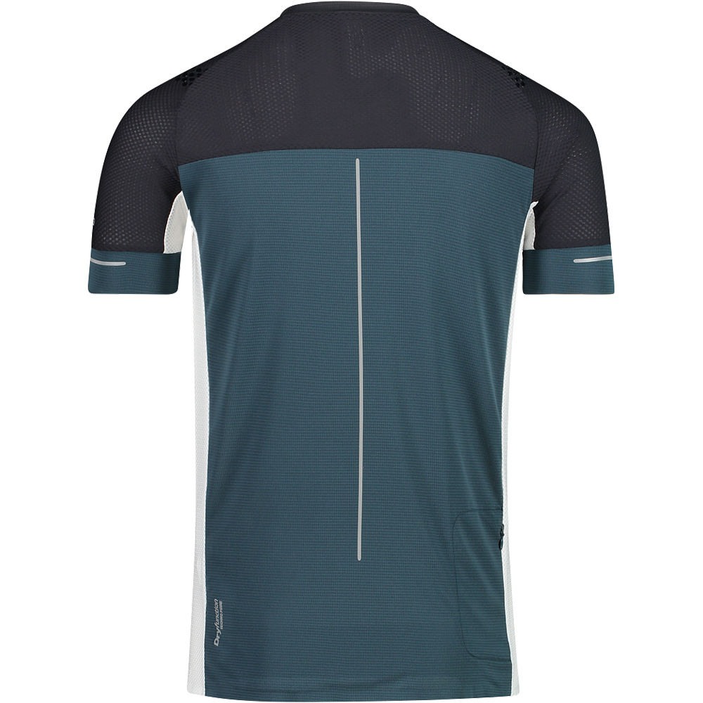 Cmp camiseta montaña manga corta hombre Cmp MAN T-SHIRT TRAIL AZ vista trasera Cmp camiseta montaña manga corta hombre Cmp MAN T-SHIRT TRAIL AZ vista trasera
