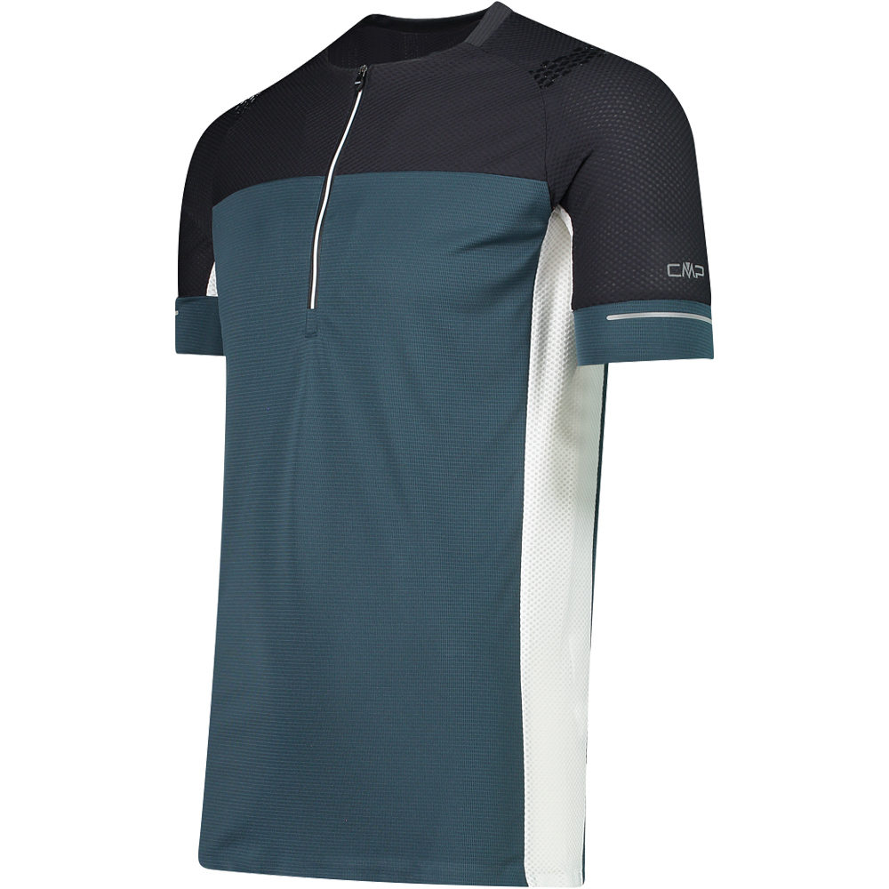 Cmp camiseta montaña manga corta hombre Cmp MAN T-SHIRT TRAIL AZ vista detalle Cmp camiseta montaña manga corta hombre Cmp MAN T-SHIRT TRAIL AZ vista detalle