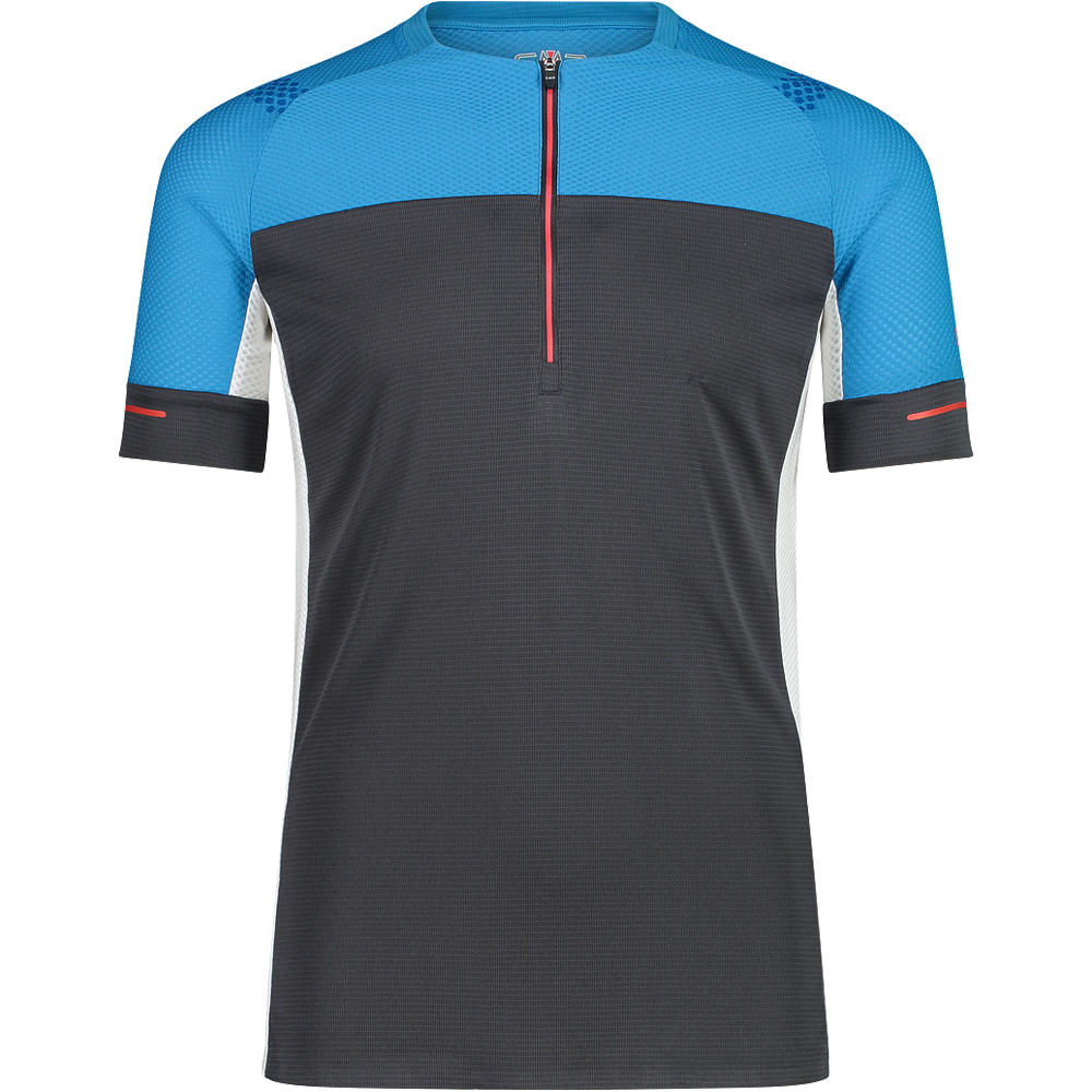 Cmp camiseta montaña manga corta hombre Cmp MAN T-SHIRT TRAIL vista frontal Cmp camiseta montaña manga corta hombre Cmp MAN T-SHIRT TRAIL vista frontal