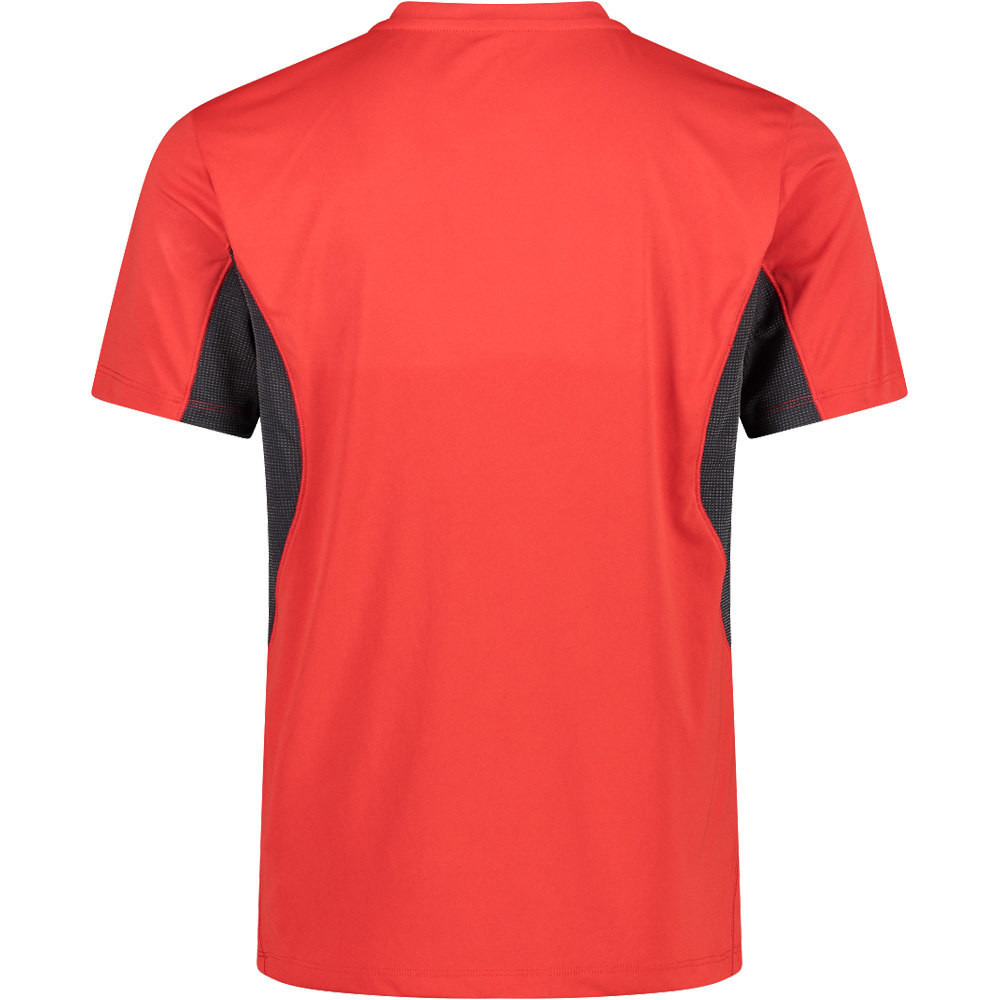 Cmp camiseta montaña manga corta hombre Cmp MAN T-SHIRT vista trasera Cmp camiseta montaña manga corta hombre Cmp MAN T-SHIRT vista trasera