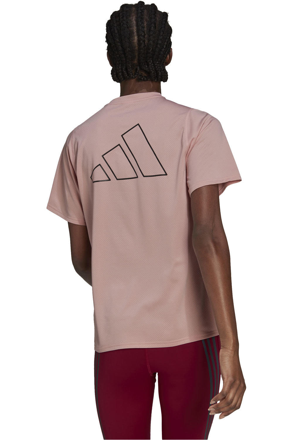 adidas camiseta entrenamiento manga corta mujer Adidas RI 3B TEE RS vista trasera adidas camiseta entrenamiento manga corta mujer Adidas RI 3B TEE RS vista trasera
