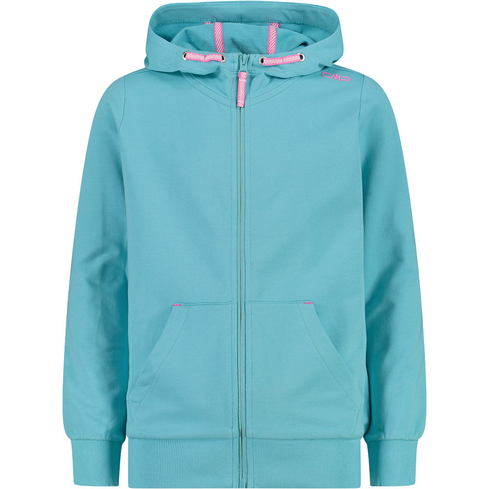 Cmp camiseta montaña manga larga niño Cmp KID G JACKET FIX HOOD vista frontal Cmp camiseta montaña manga larga niño Cmp KID G JACKET FIX HOOD vista frontal