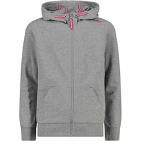 Cmp camiseta montaña manga larga niño Cmp KID G JACKET FIX HOOD GRRO vista frontal Cmp camiseta montaña manga larga niño Cmp KID G JACKET FIX HOOD GRRO vista frontal