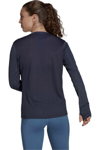 adidas camiseta técnica manga larga mujer Adidas OTR  LS TEE MN vista trasera adidas camiseta técnica manga larga mujer Adidas OTR  LS TEE MN vista trasera