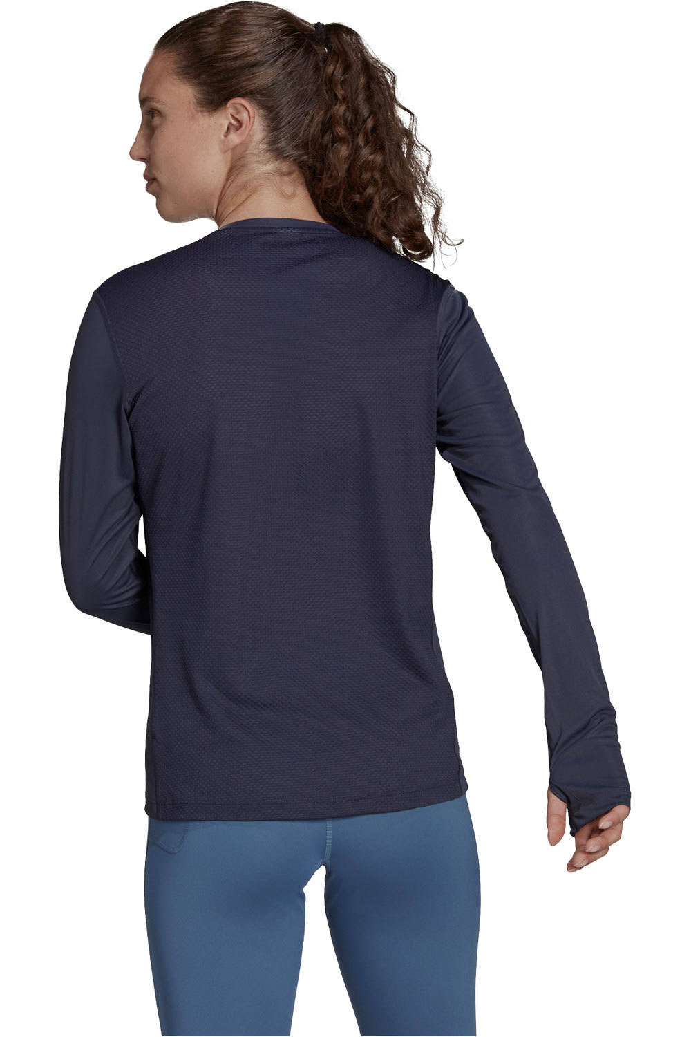 adidas camiseta técnica manga larga mujer Adidas OTR LS TEE MN vista trasera adidas camiseta técnica manga larga mujer Adidas OTR LS TEE MN vista trasera