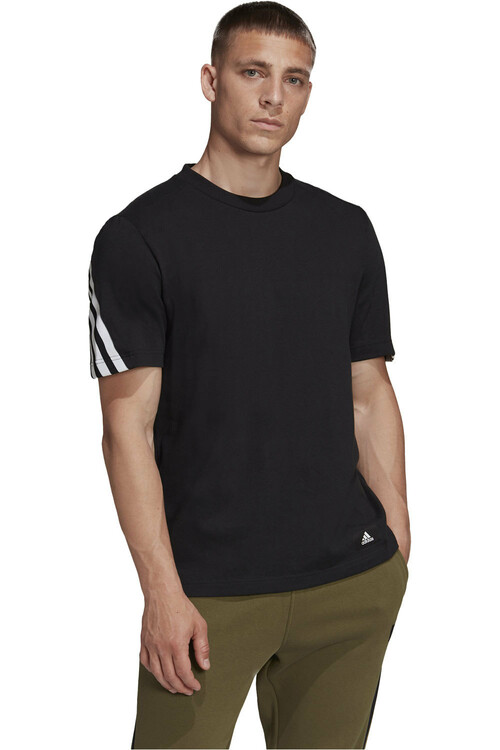 ADIDAS M FI 3S TEE NE negro