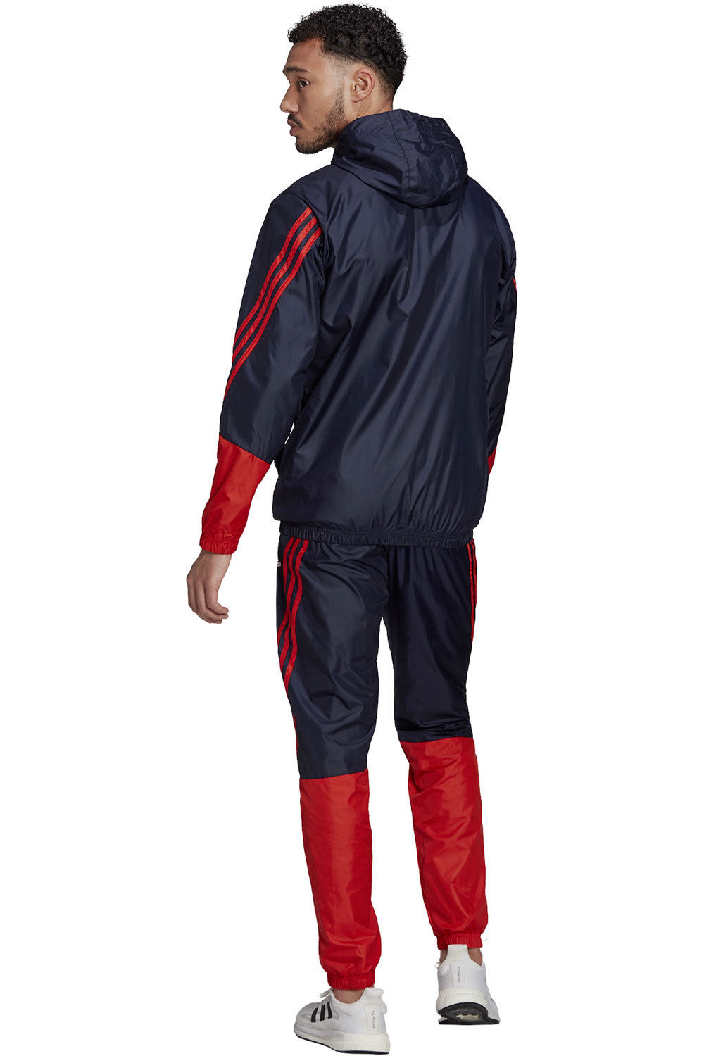 adidas chándal hombre Adidas MTS Wvn Hooded MNRO vista trasera adidas chándal hombre Adidas MTS Wvn Hooded MNRO vista trasera