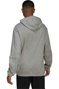 adidas sudadera hombre Adidas M TRVL LW HD GR vista trasera adidas sudadera hombre Adidas M TRVL LW HD GR vista trasera