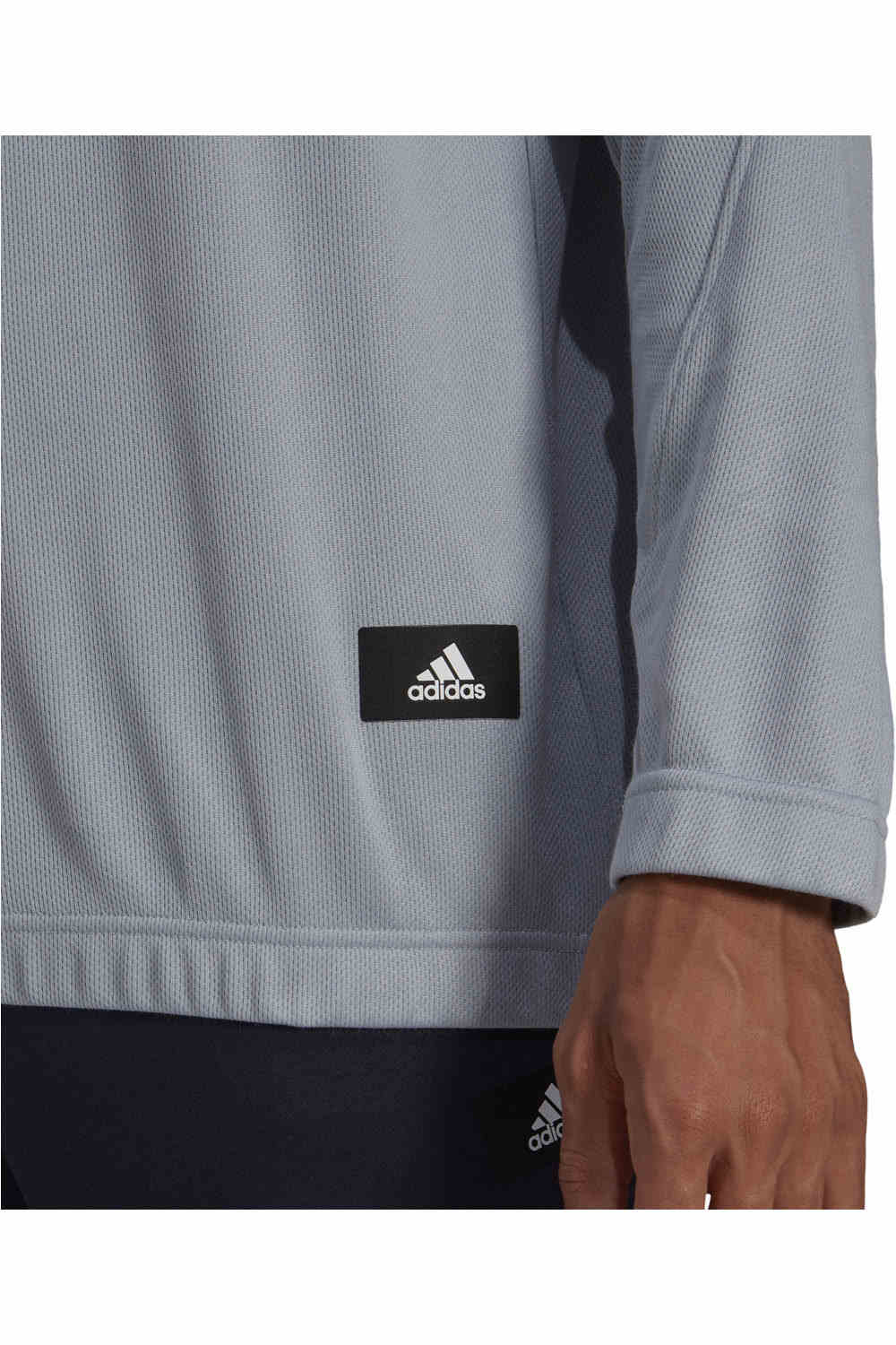adidas sudadera hombre Adidas M TRVL 3S HD GR vista detalle adidas sudadera hombre Adidas M TRVL 3S HD GR vista detalle