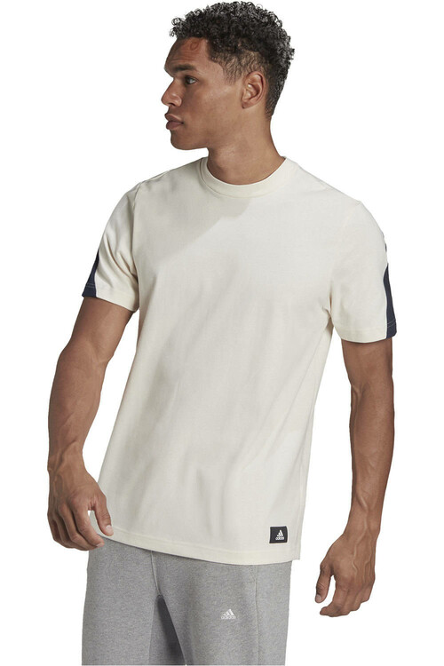 ADIDAS M FI TEE BL blanco