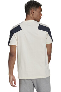 adidas camiseta manga corta hombre Adidas M FI TEE BL vista trasera adidas camiseta manga corta hombre Adidas M FI TEE BL vista trasera