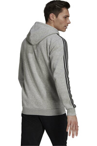 adidas sudadera hombre Adidas M 3S FL FZ HD vista trasera adidas sudadera hombre Adidas M 3S FL FZ HD vista trasera