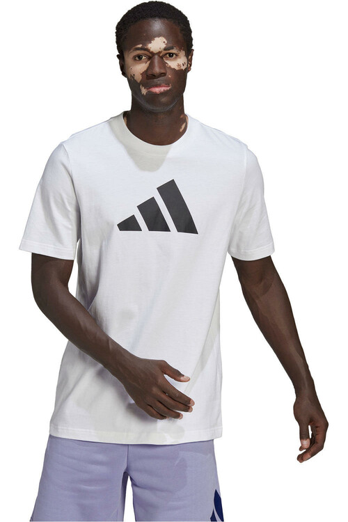 ADIDAS M FI 3BAR TEE BL blanco