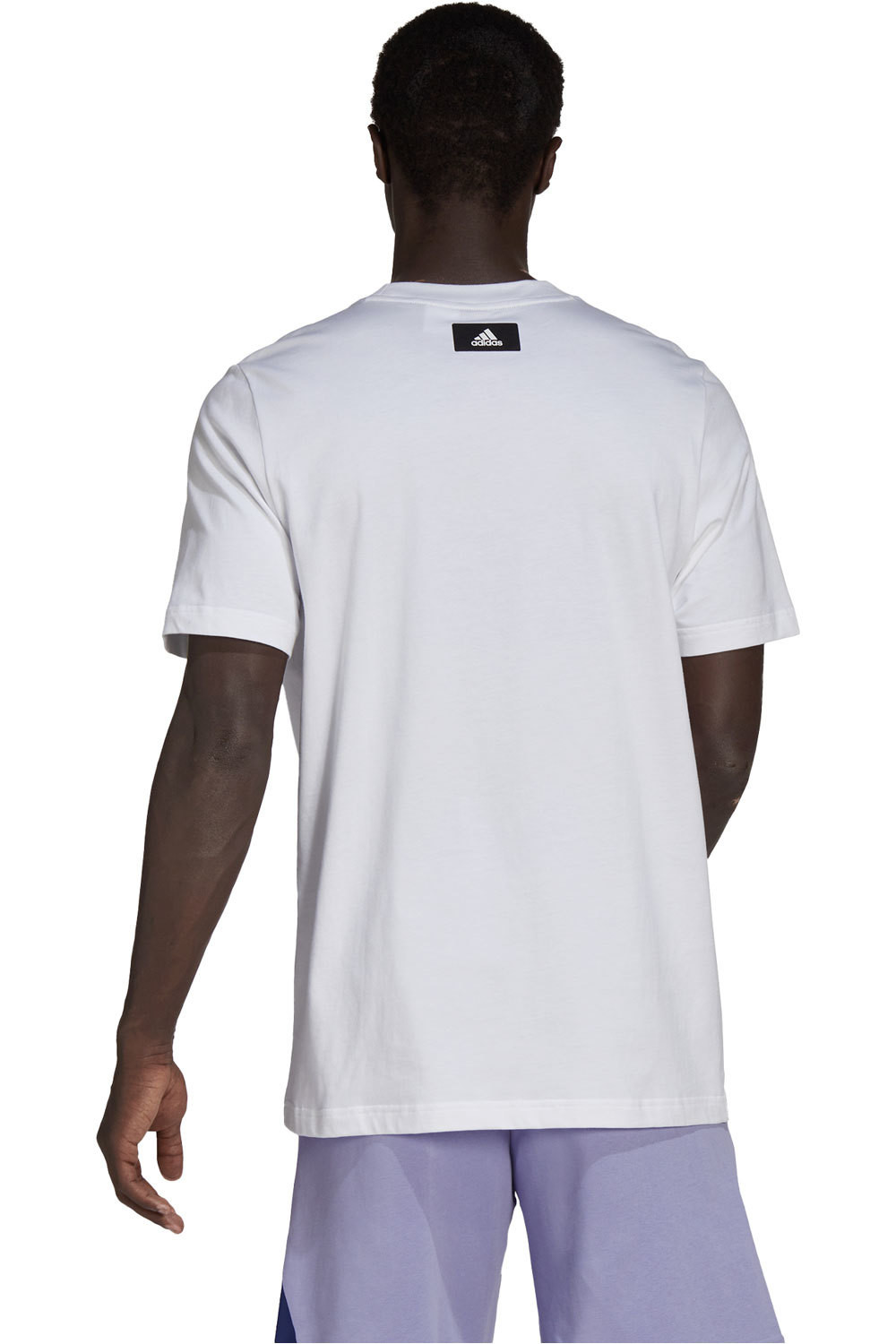 adidas camiseta manga corta hombre Adidas M FI 3BAR TEE BL vista trasera adidas camiseta manga corta hombre Adidas M FI 3BAR TEE BL vista trasera