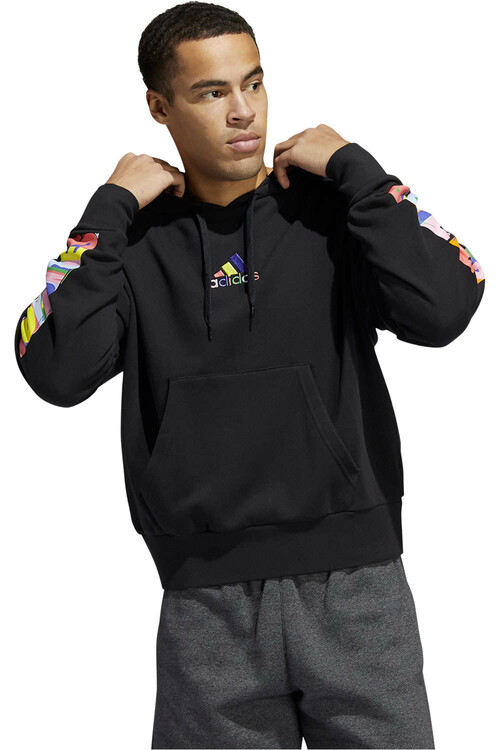 ADIDAS PRIDE HOODIE negro