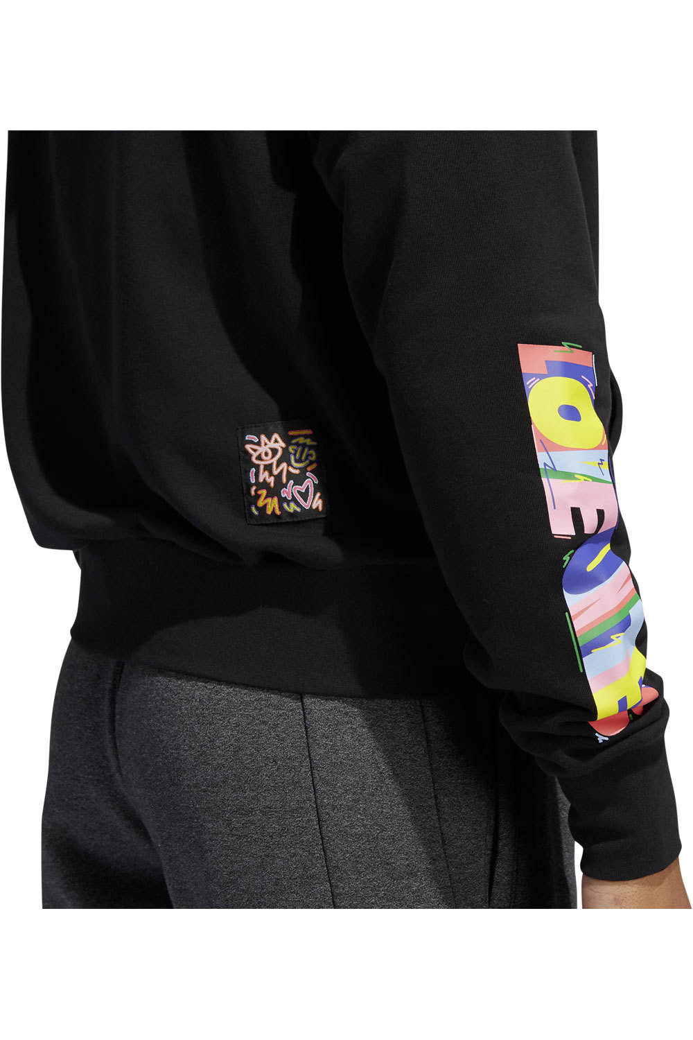 adidas sudadera hombre Adidas PRIDE HOODIE vista detalle adidas sudadera hombre Adidas PRIDE HOODIE vista detalle