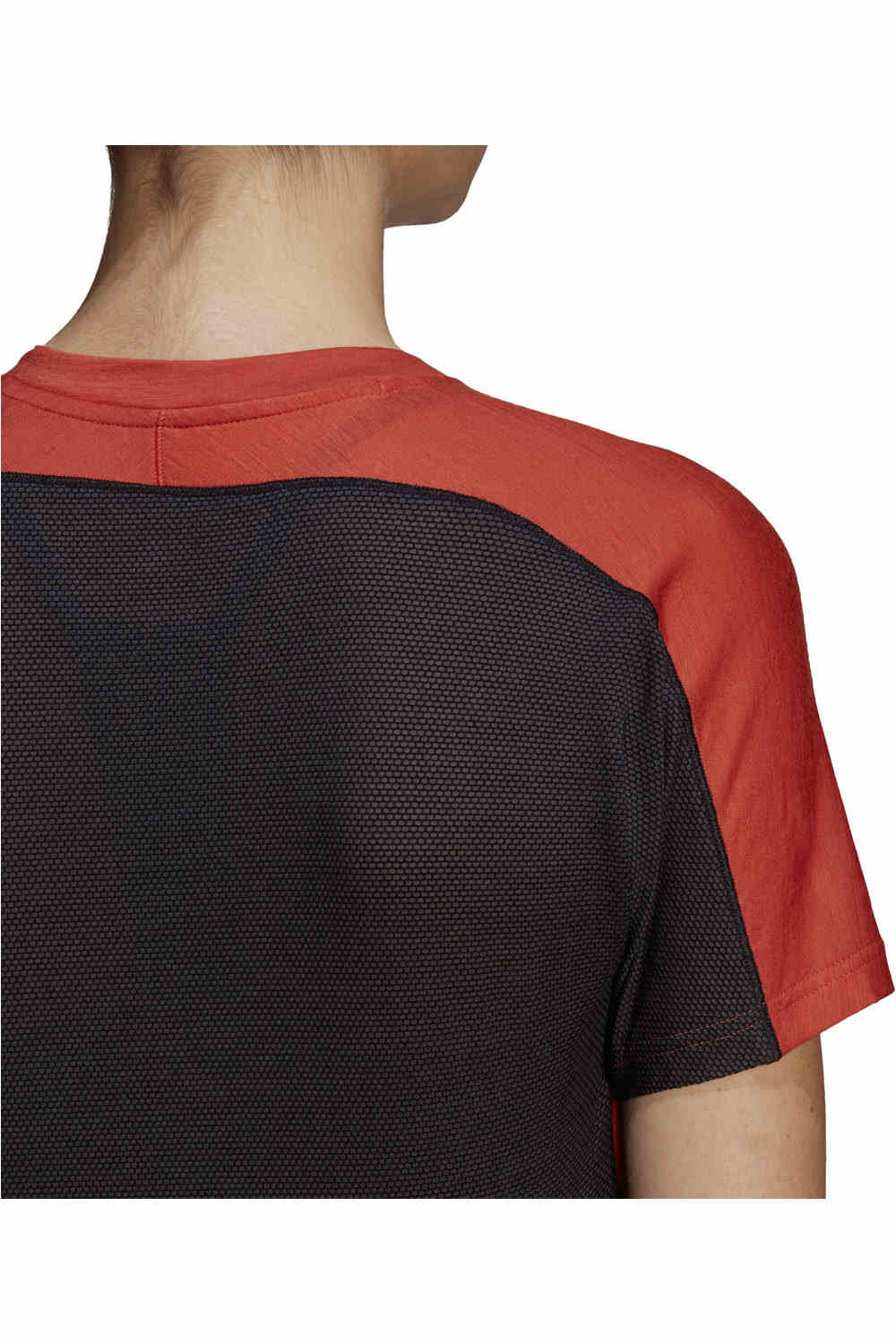 adidas camiseta entrenamiento manga corta mujer Adidas AGR PRO WL T W RO vista detalle adidas camiseta entrenamiento manga corta mujer Adidas AGR PRO WL T W RO vista detalle