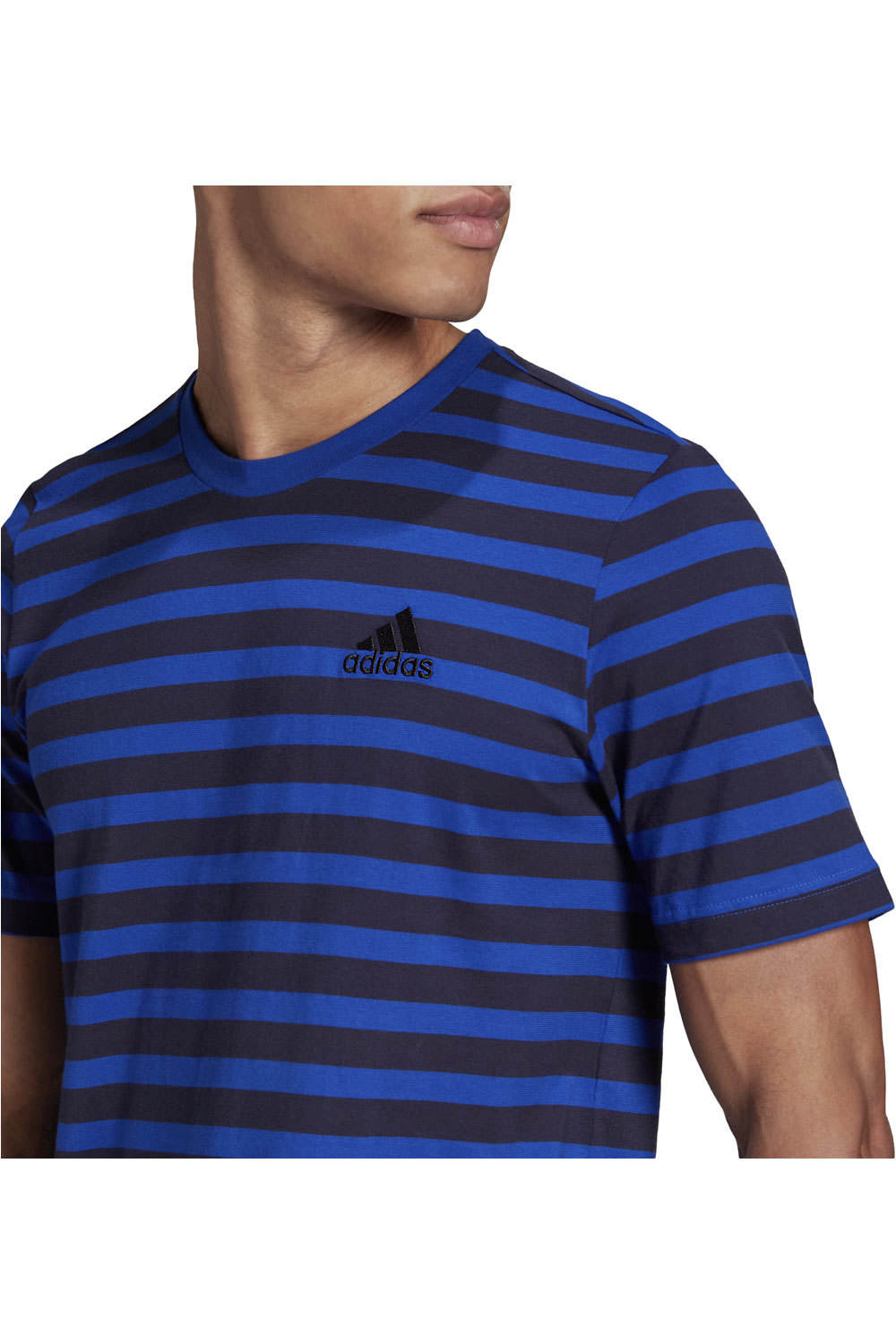 adidas camiseta manga corta hombre Adidas M STRIPY SJ T vista detalle adidas camiseta manga corta hombre Adidas M STRIPY SJ T vista detalle