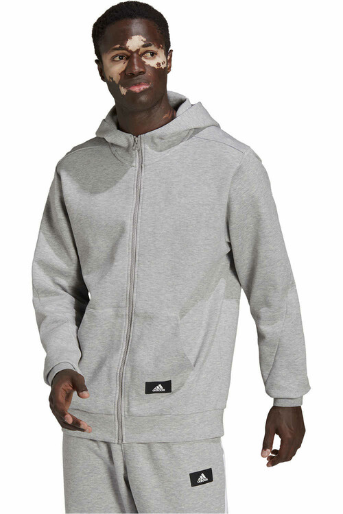 ADIDAS M FI DBLKNT FZ GR gris