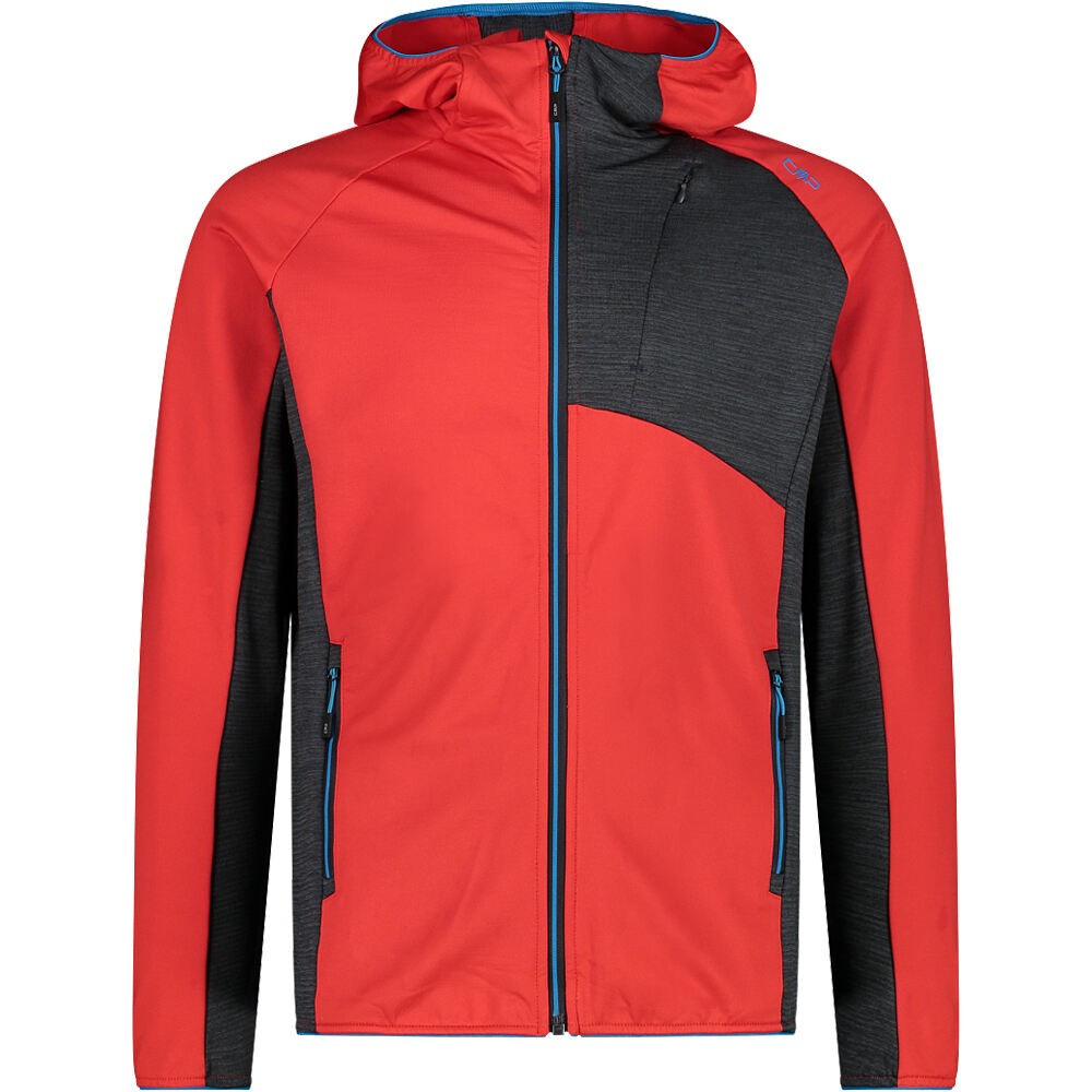 Cmp forro polar hombre Cmp MAN JACKET FIX HOOD vista frontal Cmp forro polar hombre Cmp MAN JACKET FIX HOOD vista frontal