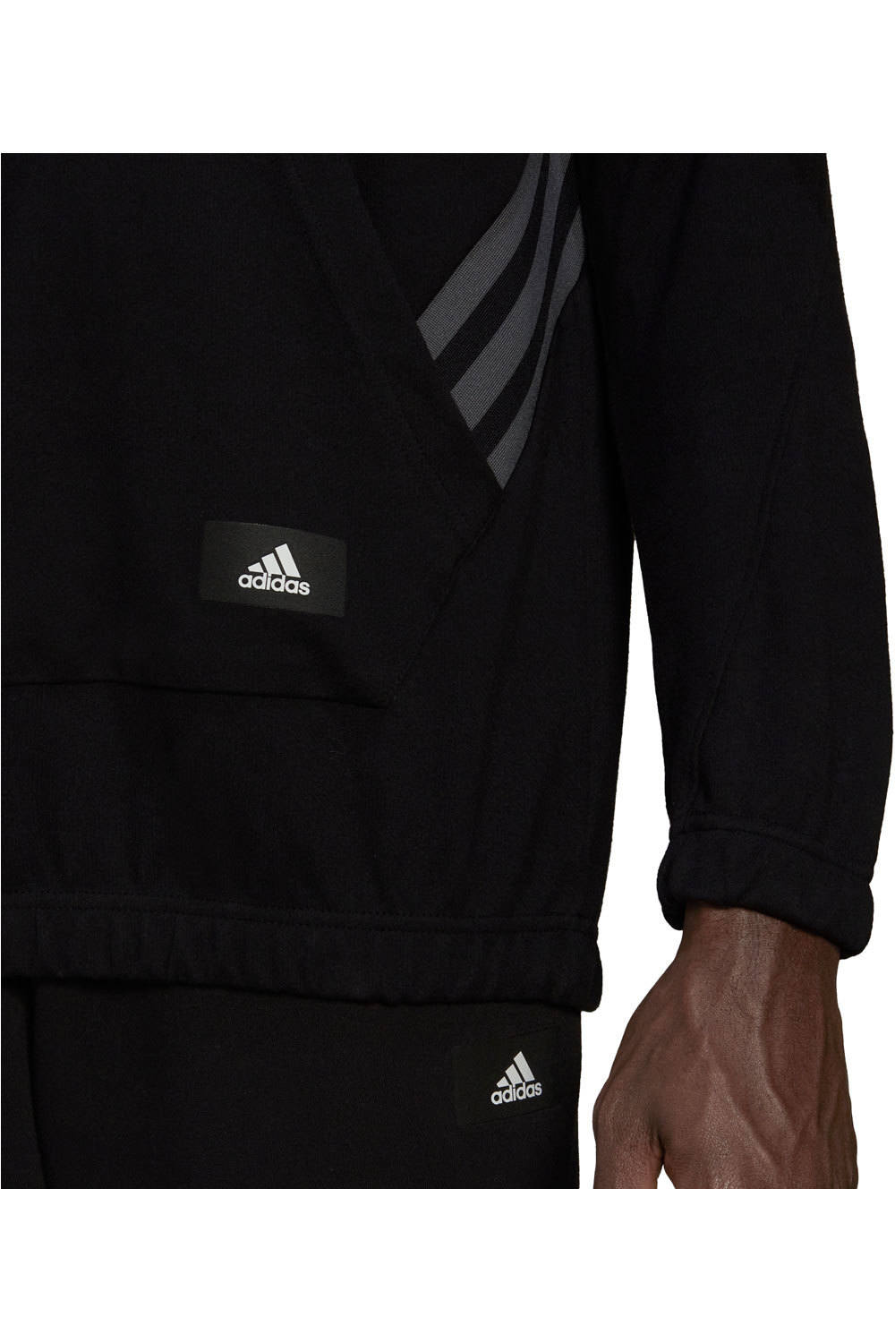 adidas sudadera hombre Adidas M TRVL 1/4 ZIP NE vista detalle adidas sudadera hombre Adidas M TRVL 1/4 ZIP NE vista detalle