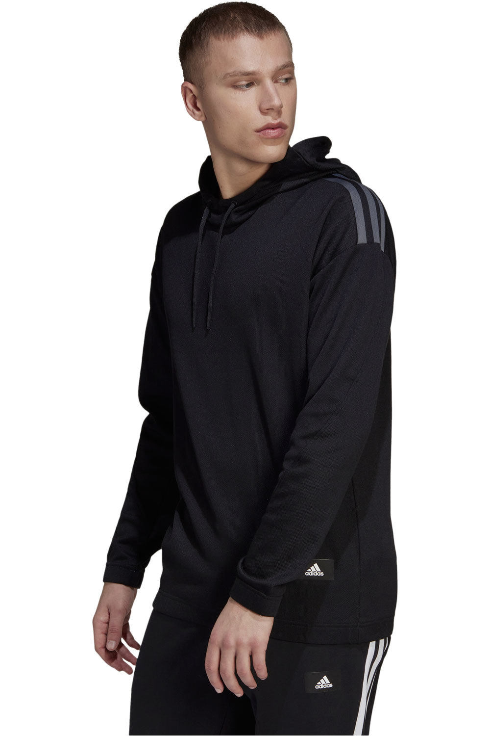 adidas sudadera hombre Adidas M TRVL 3S HD NE vista frontal adidas sudadera hombre Adidas M TRVL 3S HD NE vista frontal