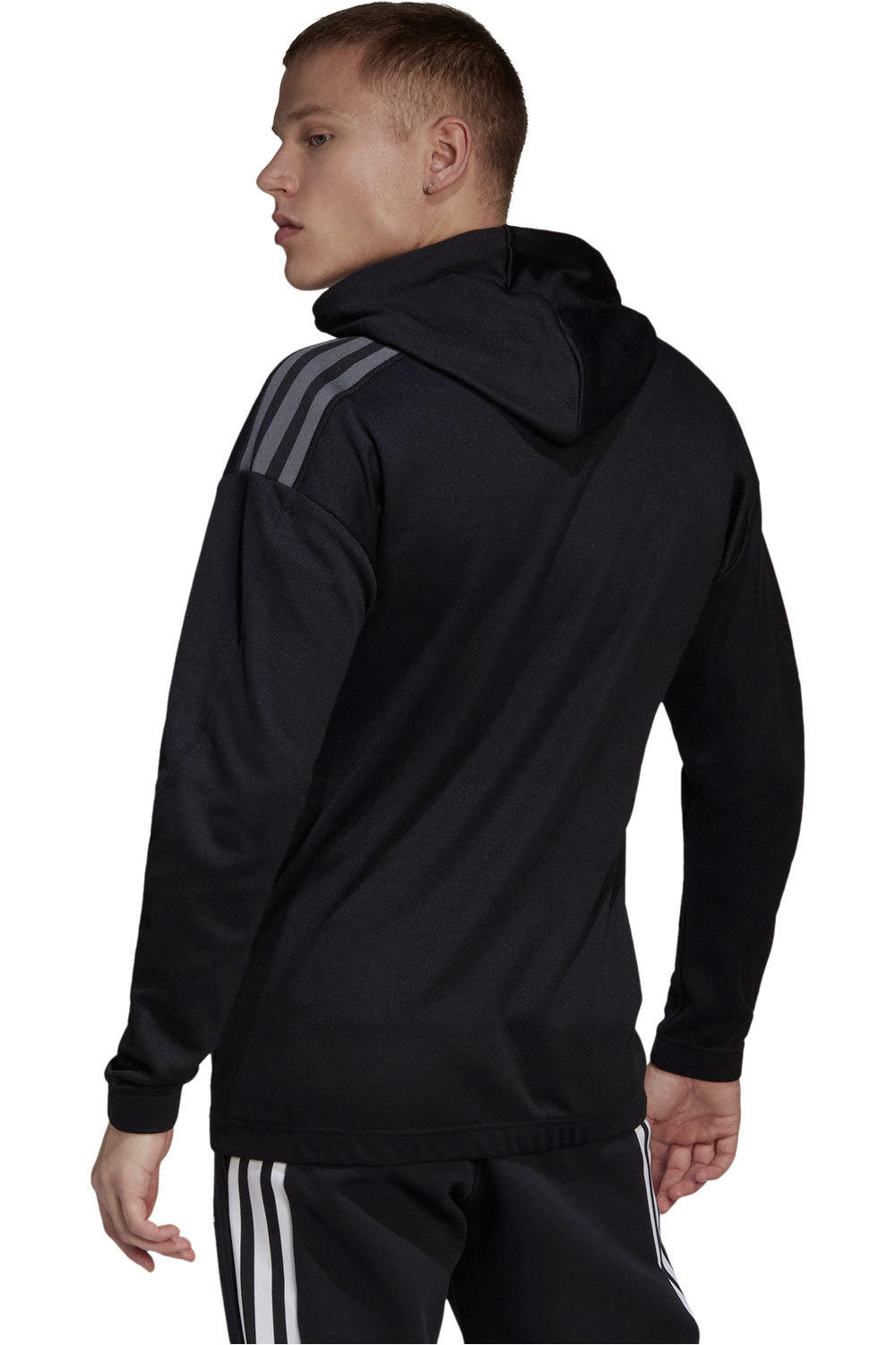 adidas sudadera hombre Adidas M TRVL 3S HD NE vista trasera adidas sudadera hombre Adidas M TRVL 3S HD NE vista trasera