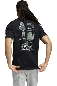 adidas camiseta manga corta hombre Adidas M ILL ICON NE vista trasera adidas camiseta manga corta hombre Adidas M ILL ICON NE vista trasera