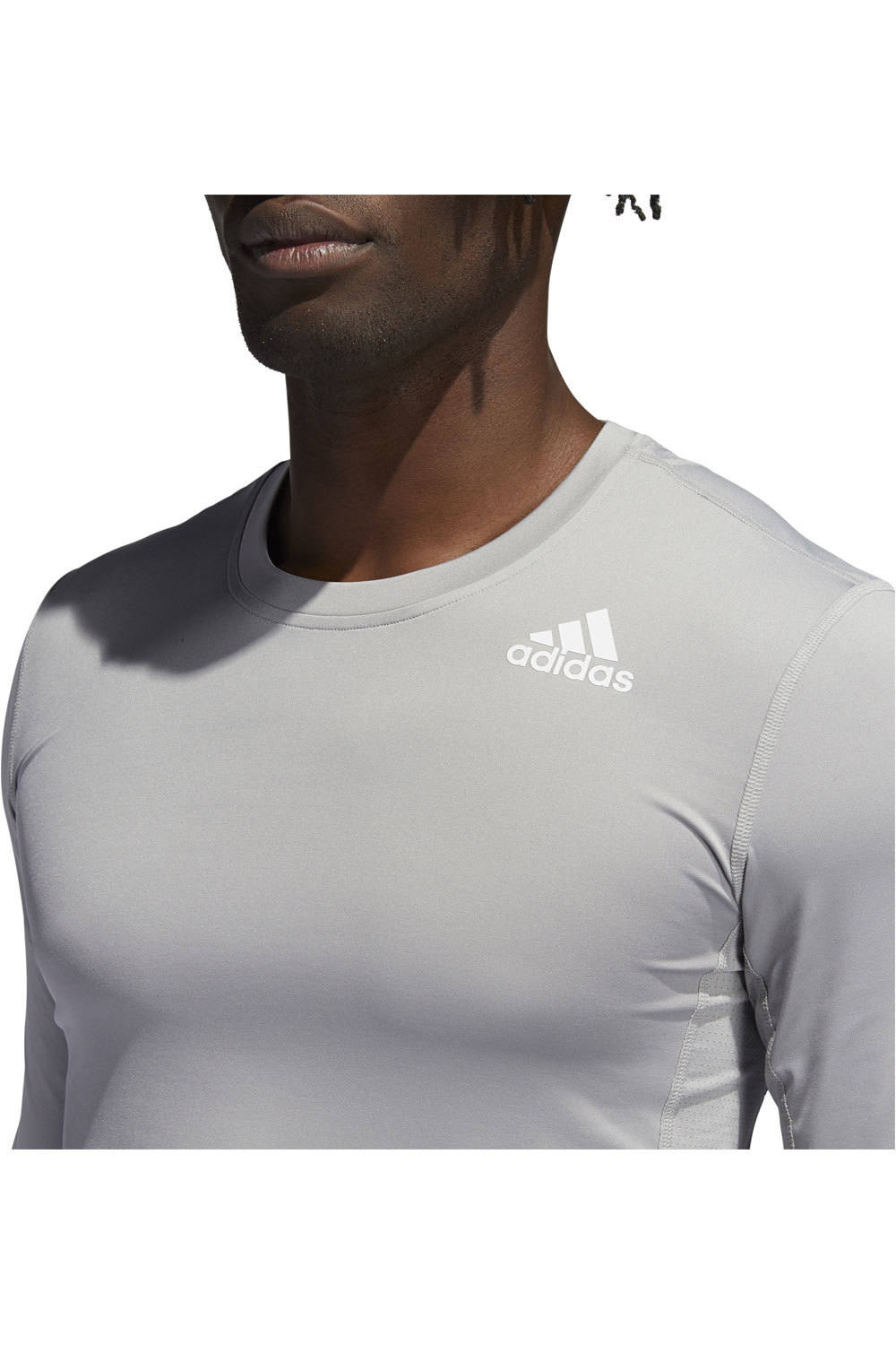 adidas camiseta fitness hombre Adidas TF LS GR vista detalle adidas camiseta fitness hombre Adidas TF LS GR vista detalle