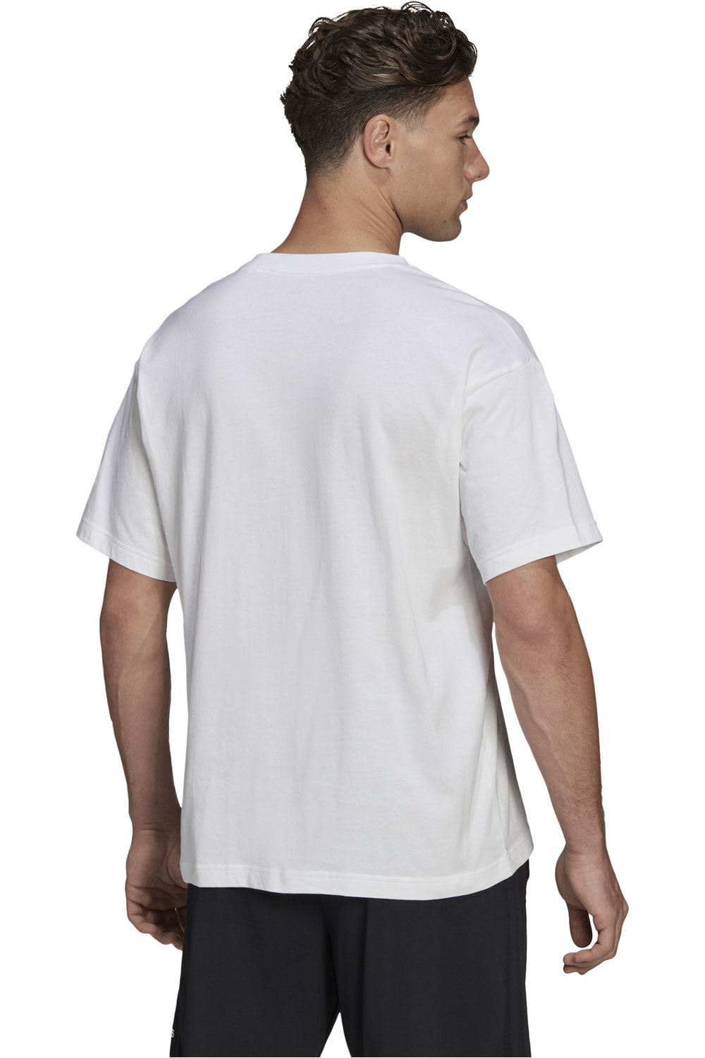 adidas camiseta manga corta hombre Adidas M SL T vista trasera adidas camiseta manga corta hombre Adidas M SL T vista trasera
