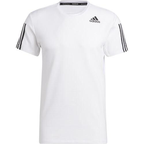 ADIDAS AERO3S TEE PB BLNE blanco