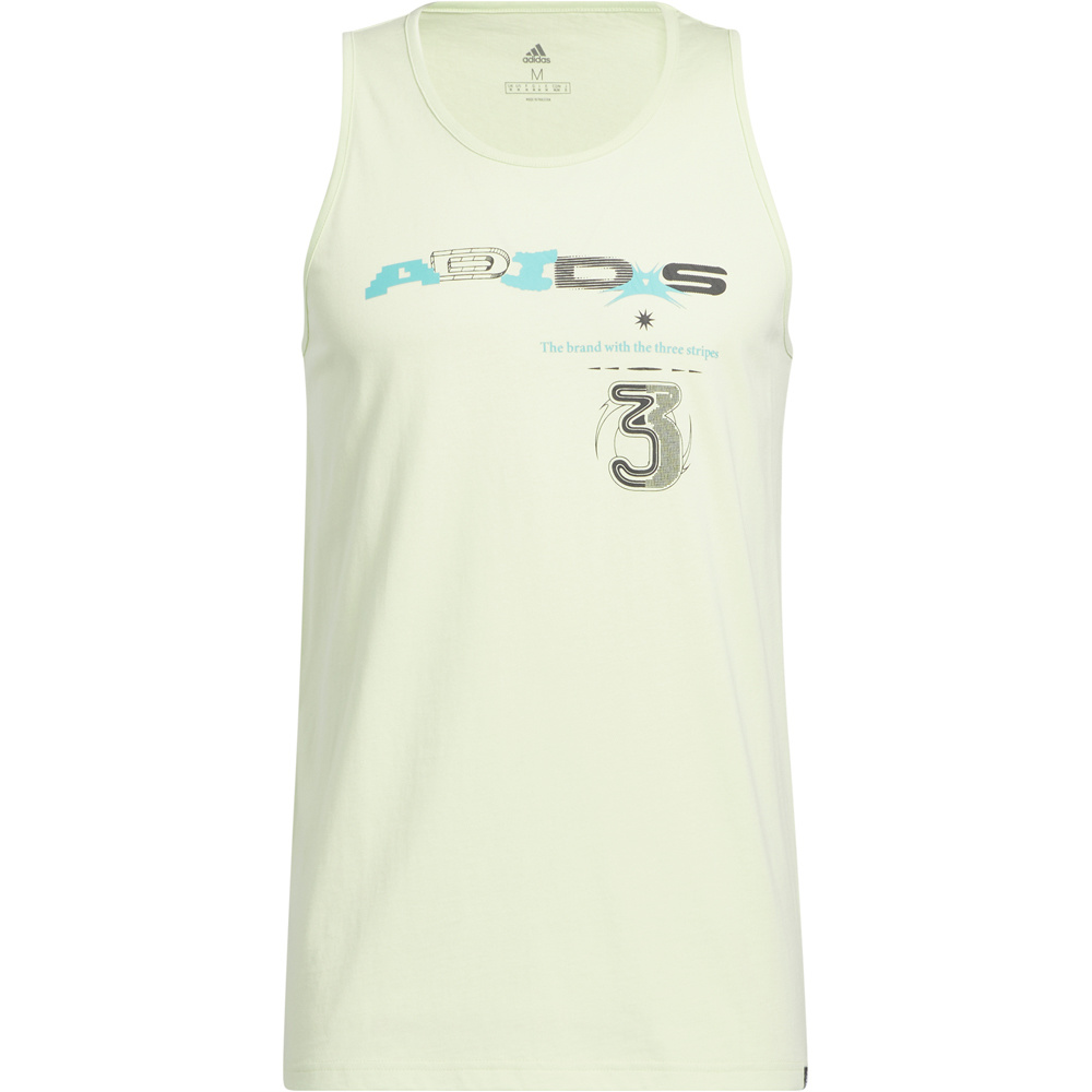 adidas camiseta tirantes hombre Adidas M MULT G TK vista frontal adidas camiseta tirantes hombre Adidas M MULT G TK vista frontal