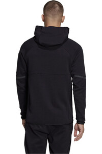 adidas sudadera hombre Adidas M D4GMDY FZHD vista trasera adidas sudadera hombre Adidas M D4GMDY FZHD vista trasera