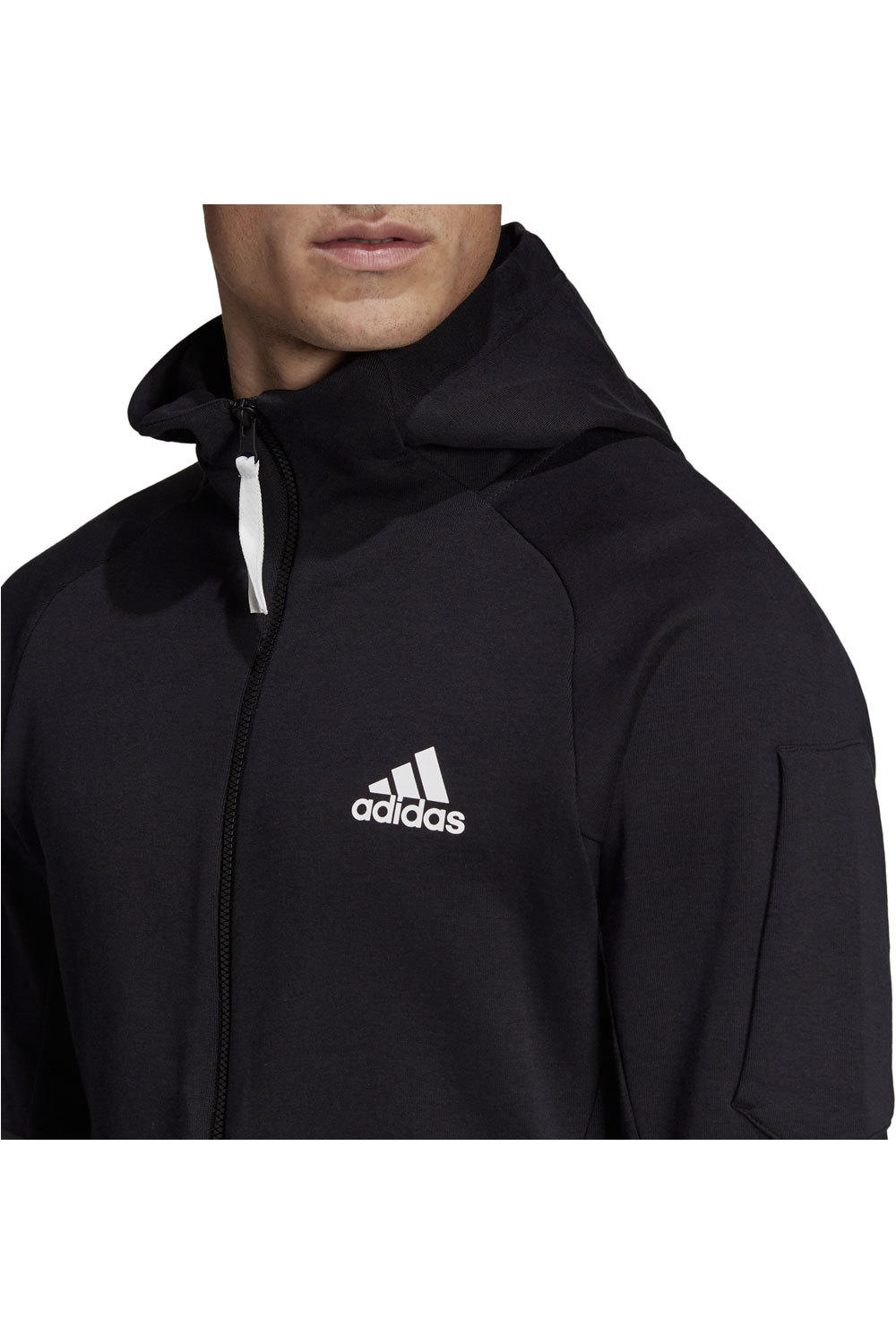 adidas sudadera hombre Adidas M D4GMDY FZHD vista detalle adidas sudadera hombre Adidas M D4GMDY FZHD vista detalle