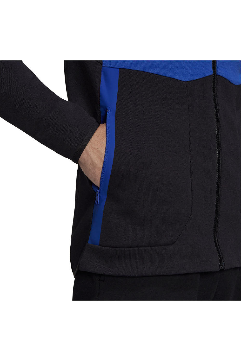 adidas sudadera hombre Adidas M D4GMDY FZHD AZ vista detalle adidas sudadera hombre Adidas M D4GMDY FZHD AZ vista detalle