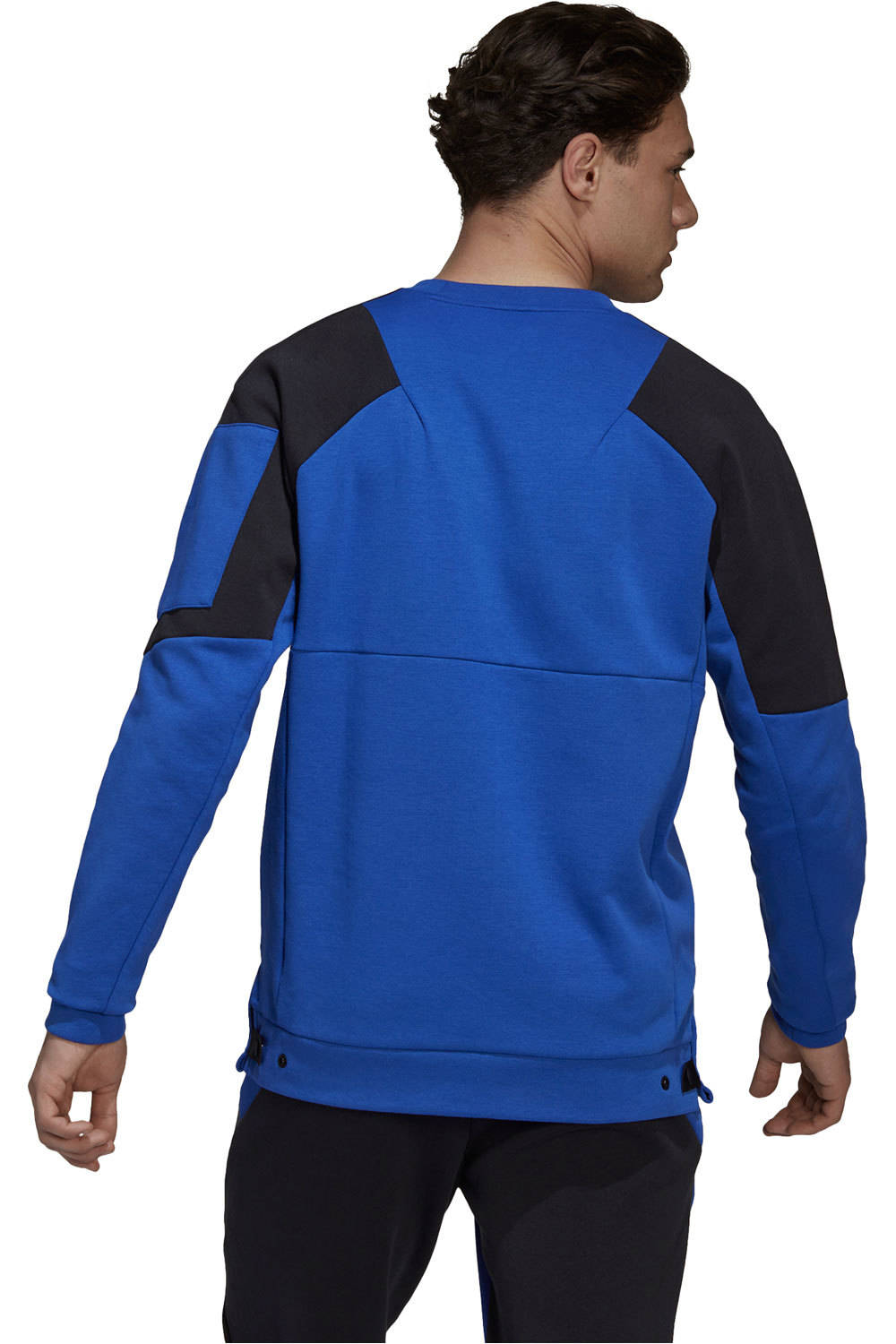 adidas sudadera hombre Adidas M D4GMDY CRW AZ vista trasera adidas sudadera hombre Adidas M D4GMDY CRW AZ vista trasera